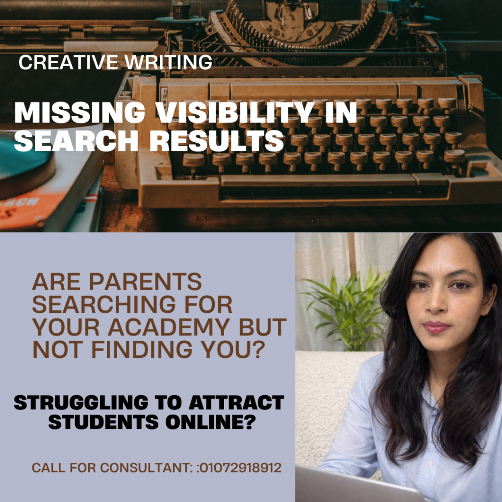 SEO Content Writing for English Academies